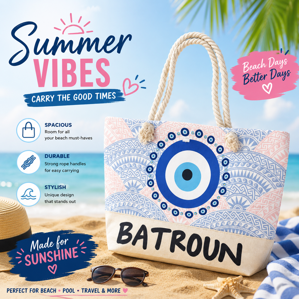 Beach Bag - Batroun D4