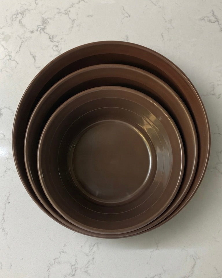 3PCS Round Bowls Set