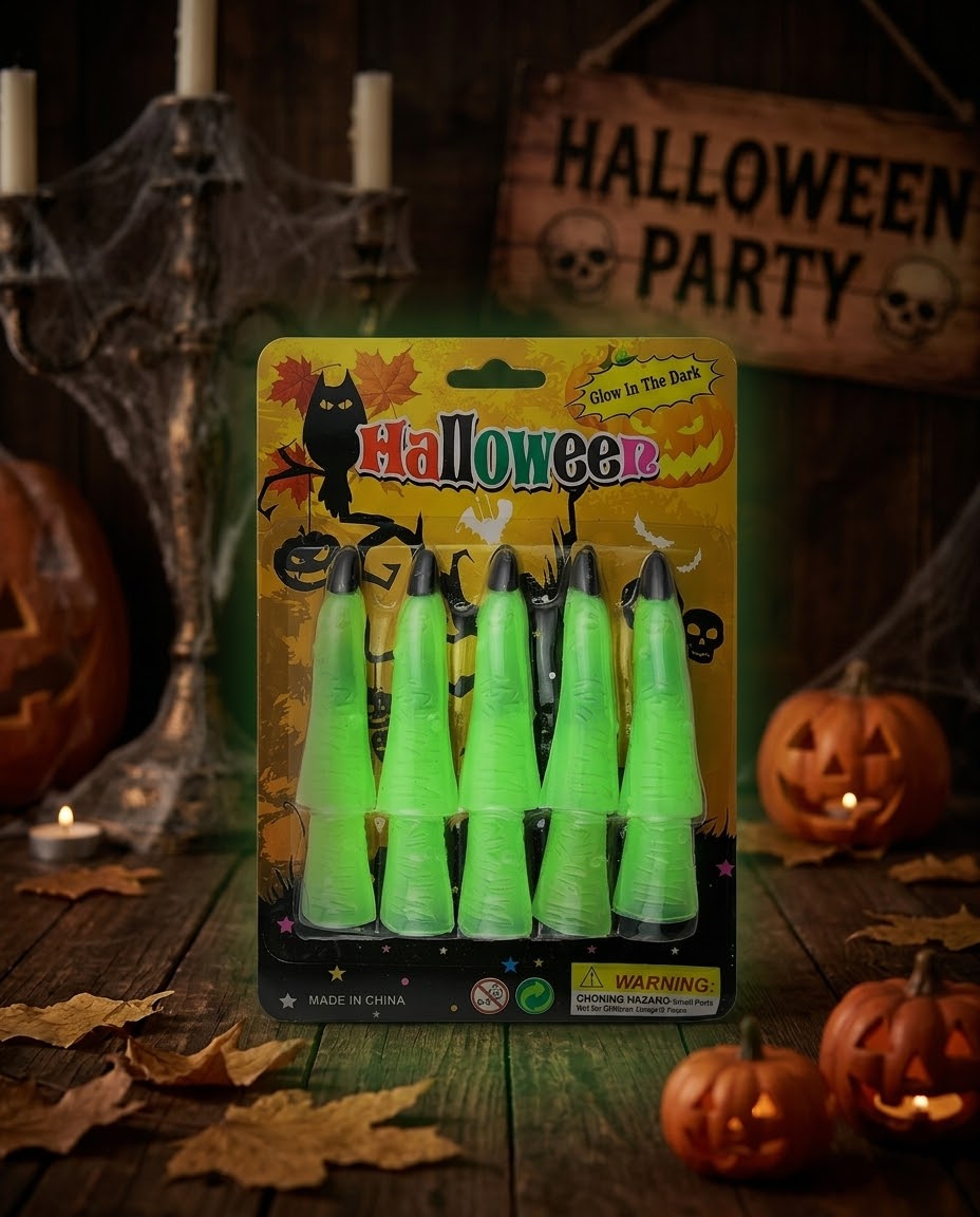 Glow in the dark fingers