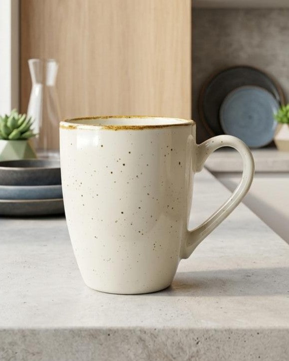 Beige Vintage Style Mug