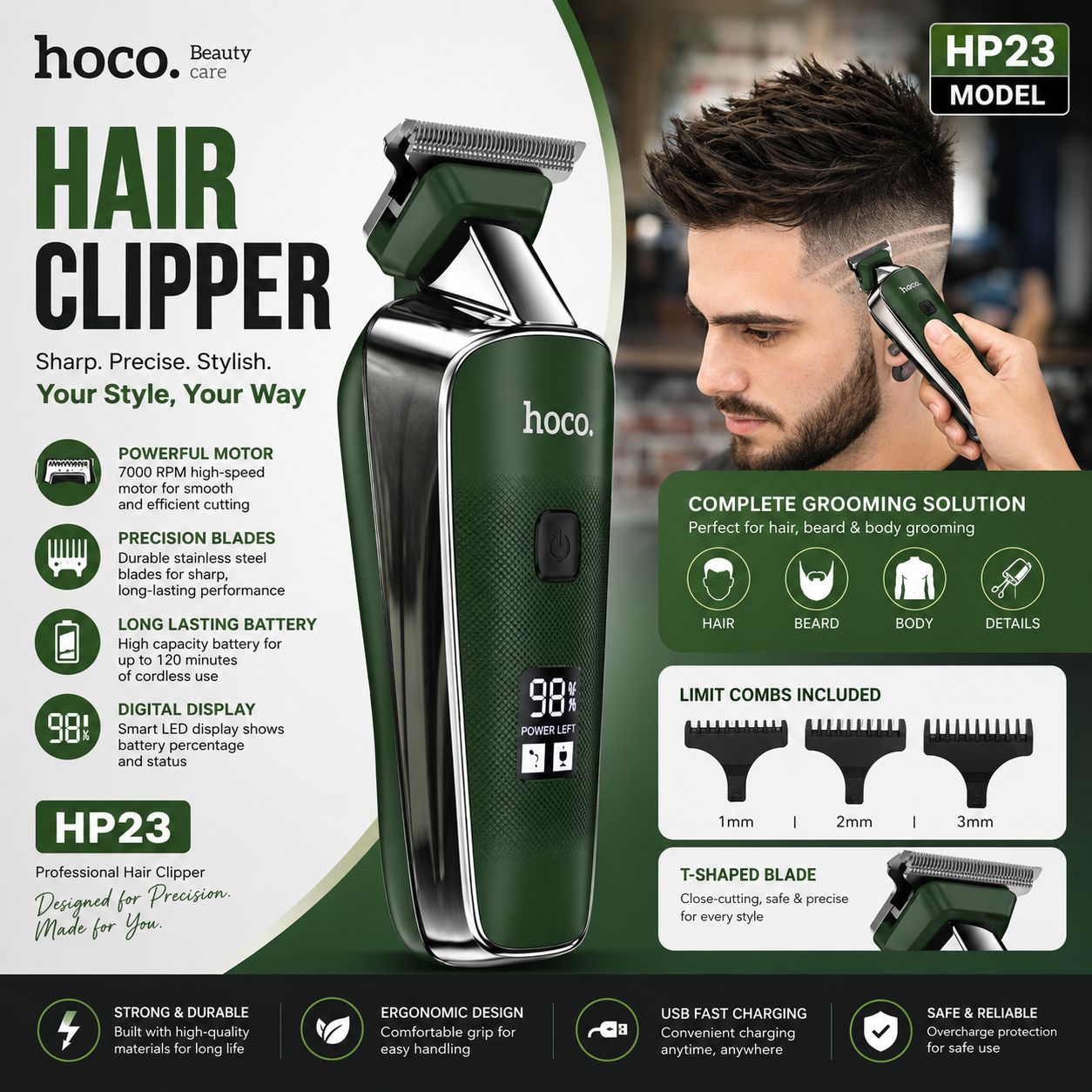 Hoco HP23 Hair Trimmer