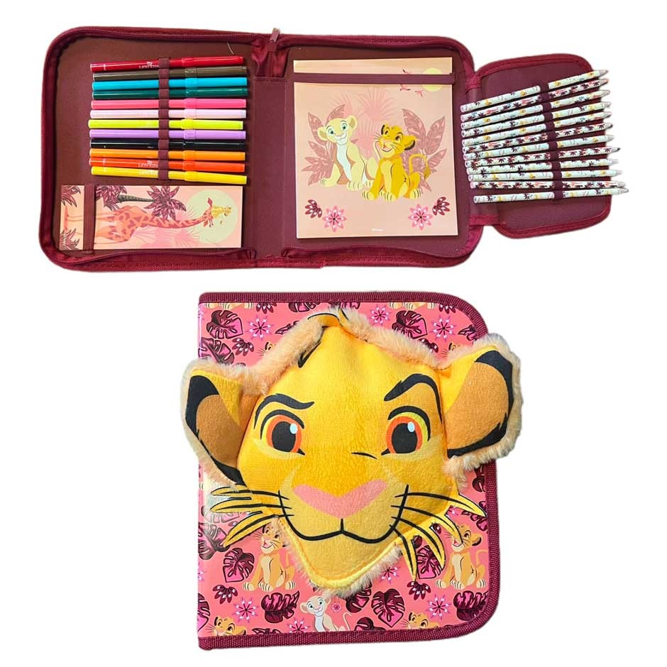 Simba Pencil Case with Stationery
