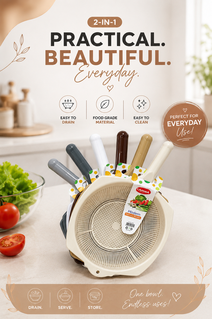 Colander with Handle