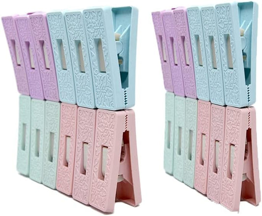 12PCS Plastic Laundry Pins