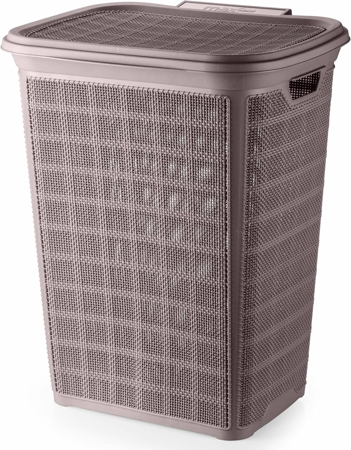 Stylish Plastic Laundry Basket With acover