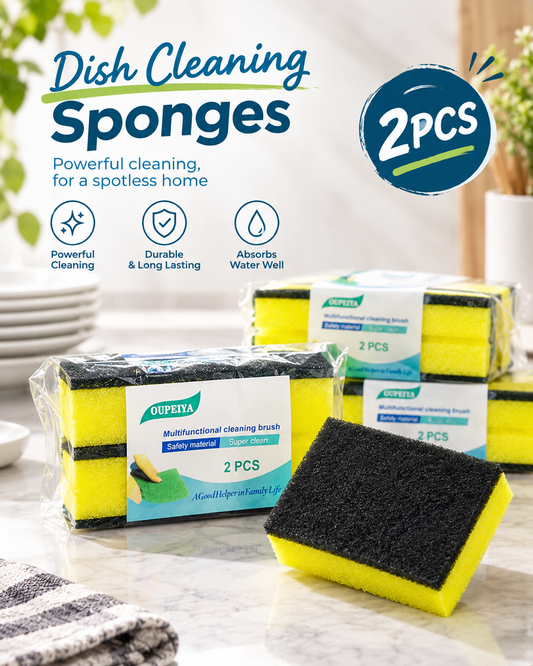 2PCS Dishwashing Sponges