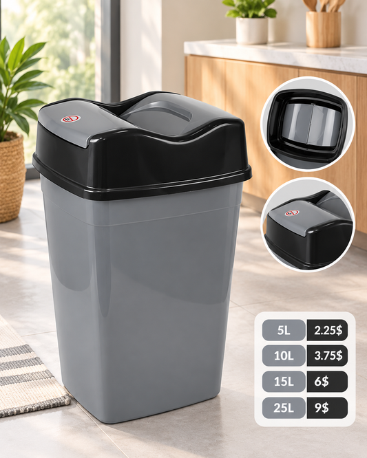 Plastic Trash Bin