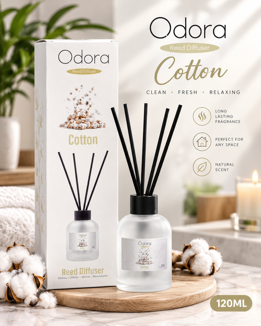 Reed Diffuser - Cotton