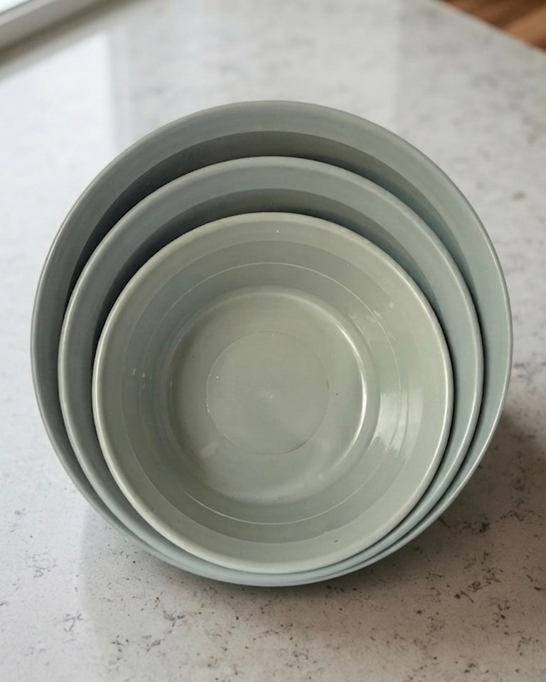 3PCS Round Bowls Set