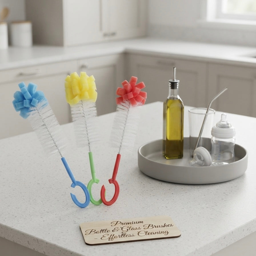 Bottle Brush Sponge Head