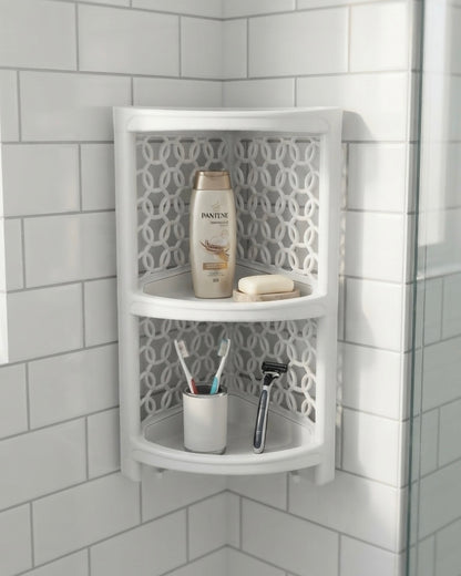 2 Tier Bathroom Corner