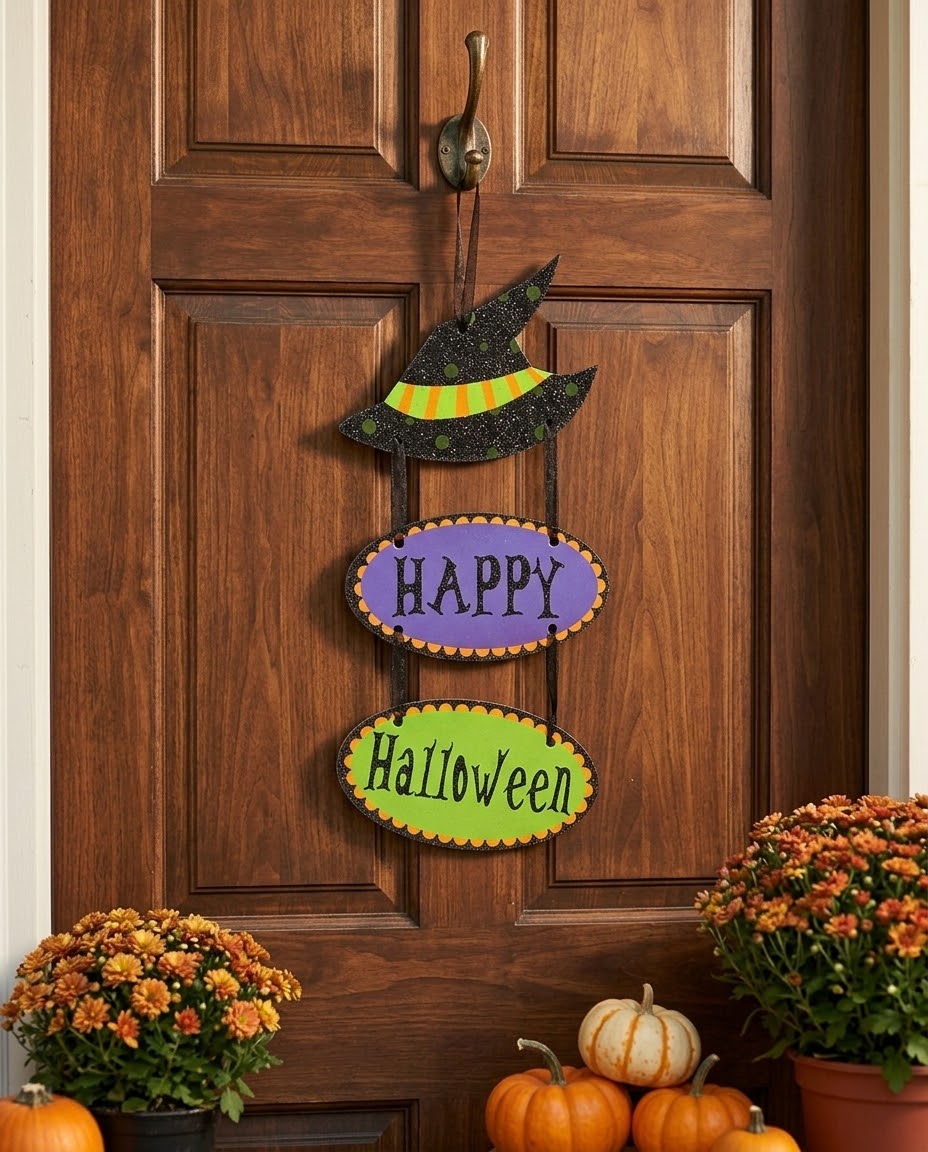 Halloween Hat 3 Layers Door Hanger
