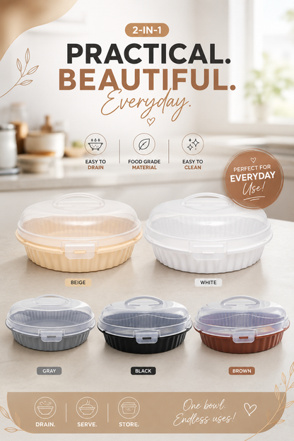 Circular Pastry Container