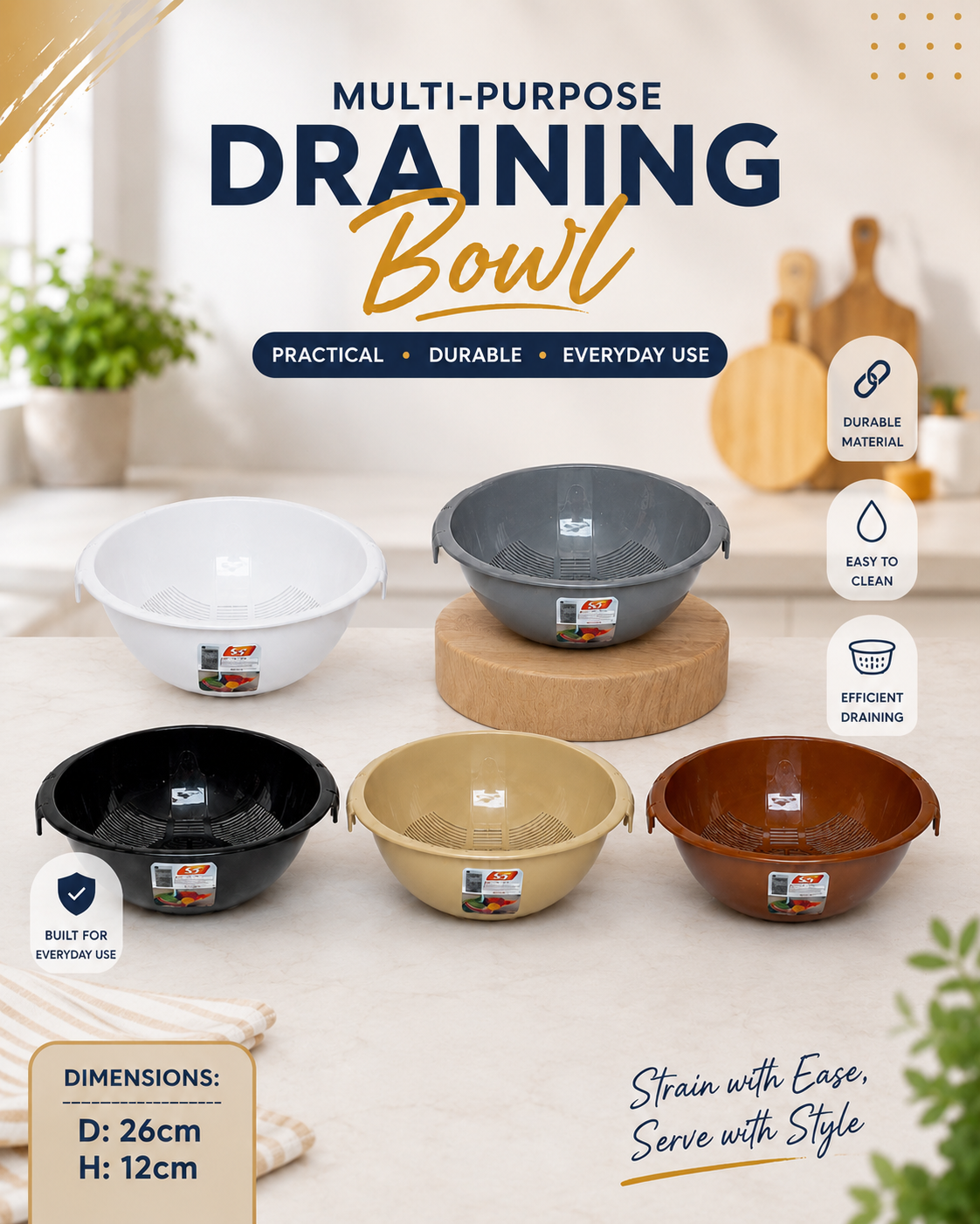 Circular Colander