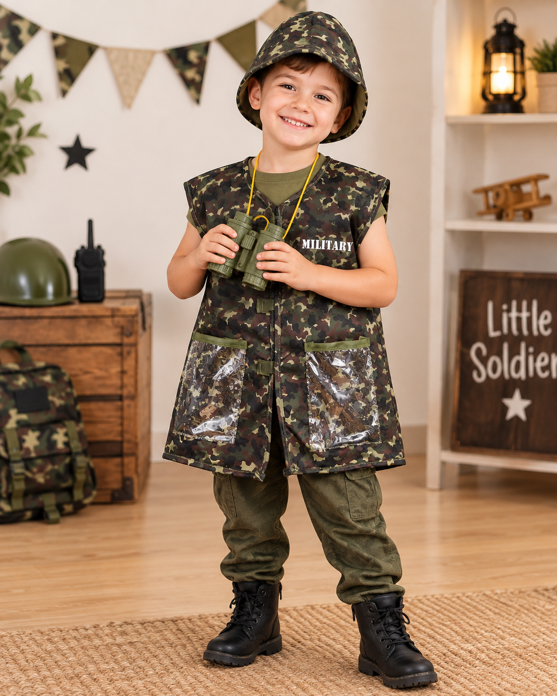 Camouflage Soldier Costume