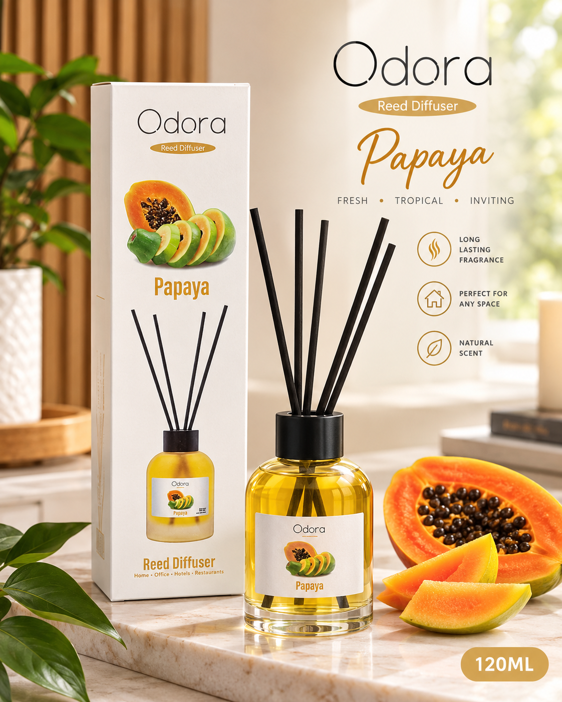 Reed Diffuser - Papaya