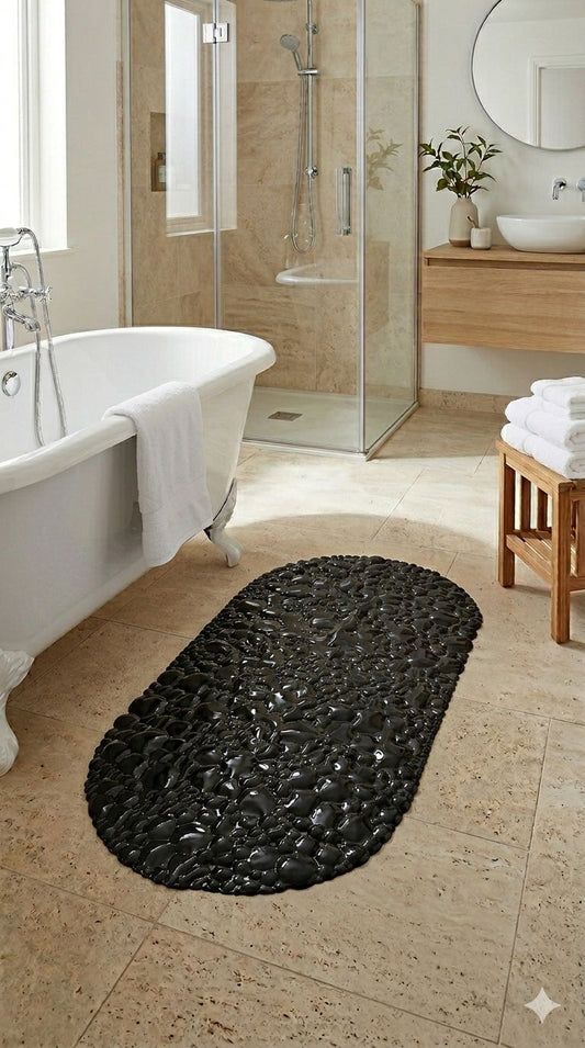 Oval Anti-Slip Bath Mat