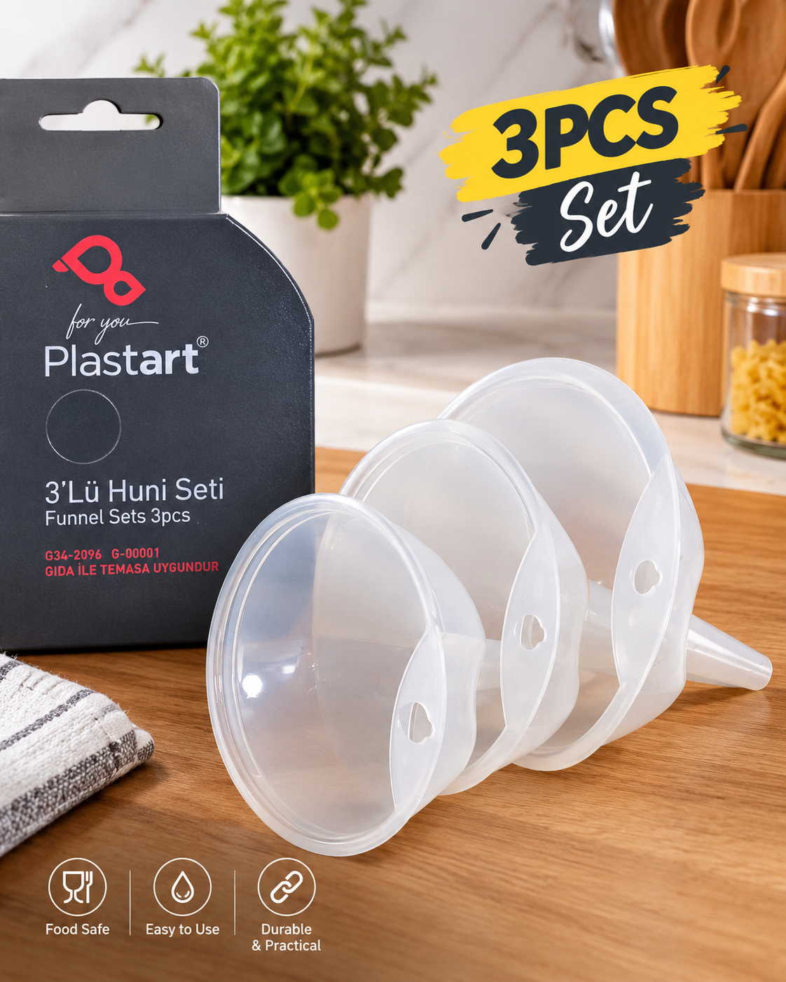 3PCS Funnel Set