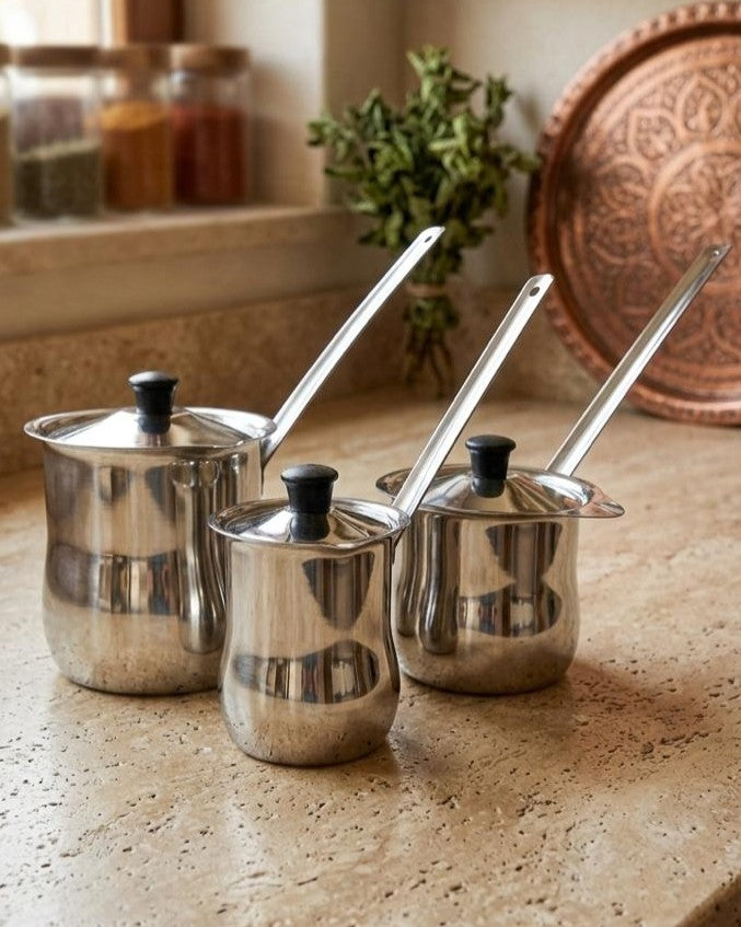 Al Jamal Stainless Coffee Pot