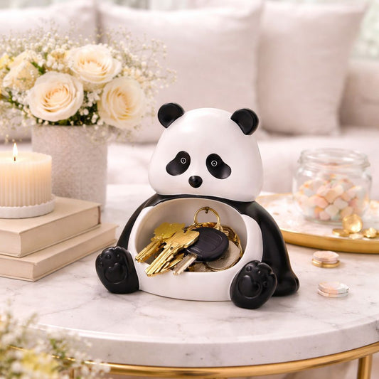 Open Belly Decorative Panda Tray
