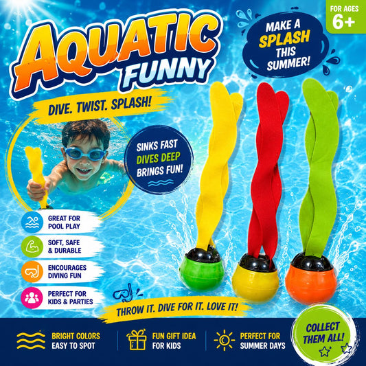 Colorful Diving Streamers