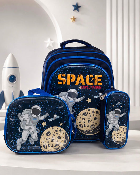 3PCS Space Backpack Set