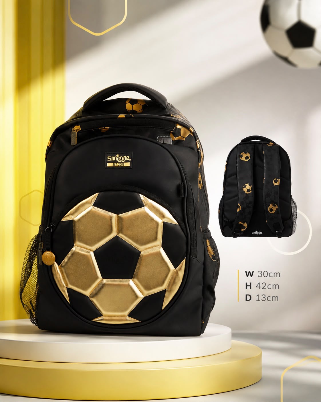 Smiggle Football Backpack