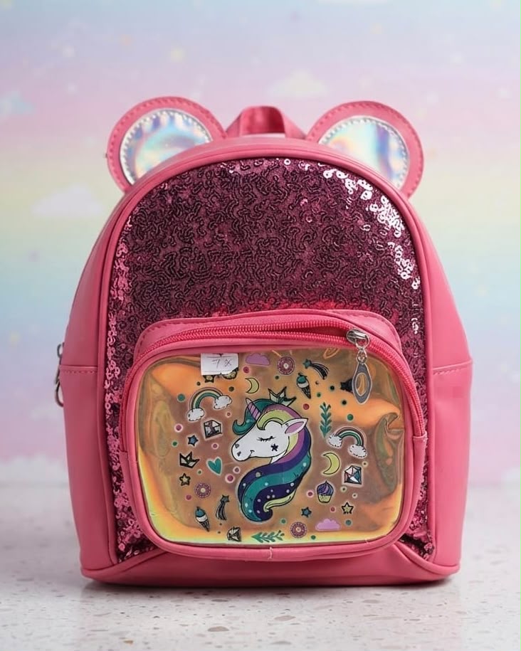 Pink Unicorn Mini backpack