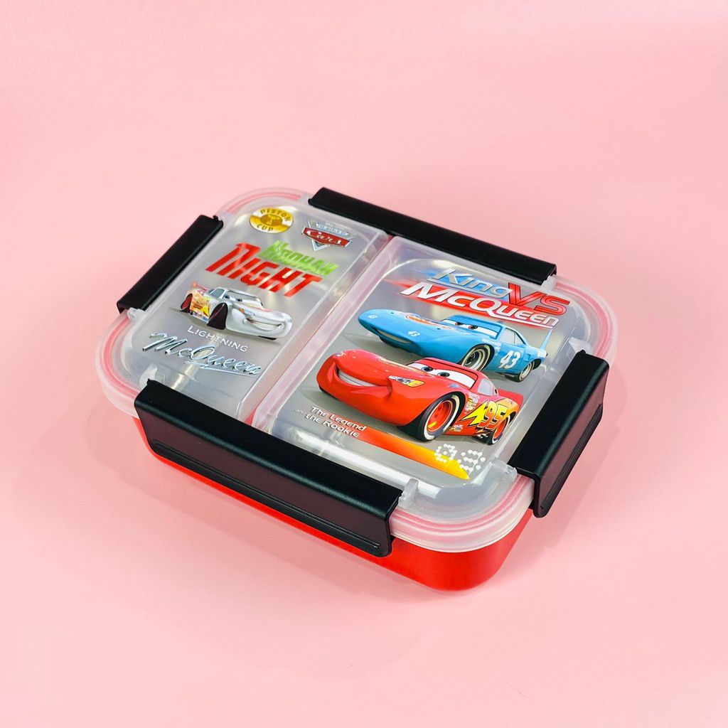 Cars themed Plastic Lunch Box for kids