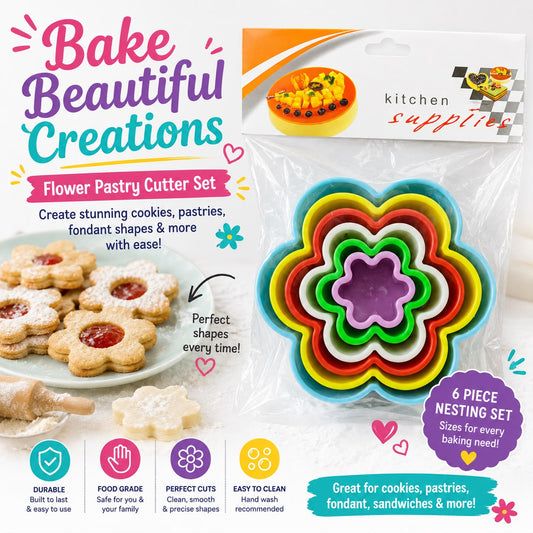 Different Sizes Pastry Cutters