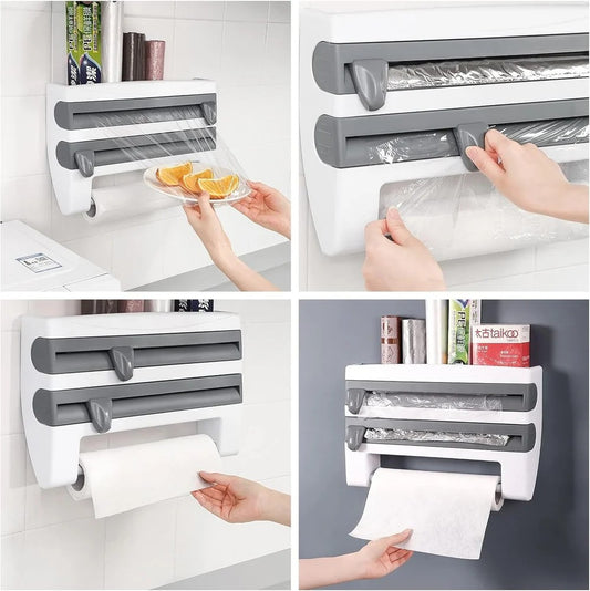 3in1 Kitchen Roll Organizer
