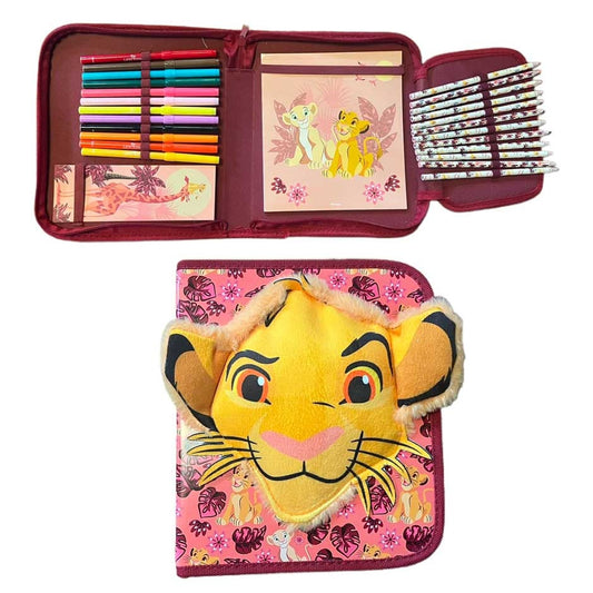 Simba Pencil Case with Stationery